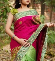 Dupion Silk Saree DS 421