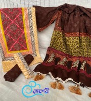 কটন ব্লক থ্রিপিস CB-308