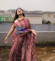 Silk Batik Saree SB 32