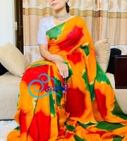 Silk Batik Saree SB 037