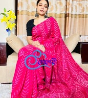 Silk Batik Saree SB 46