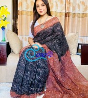 Silk Batik Saree SB 012