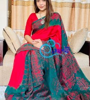 Silk Batik Saree SB 48