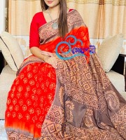 Silk Batik Saree SB 51